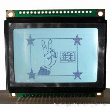 128x64 Graphic LCD Module, 0107/0108 Driver IC